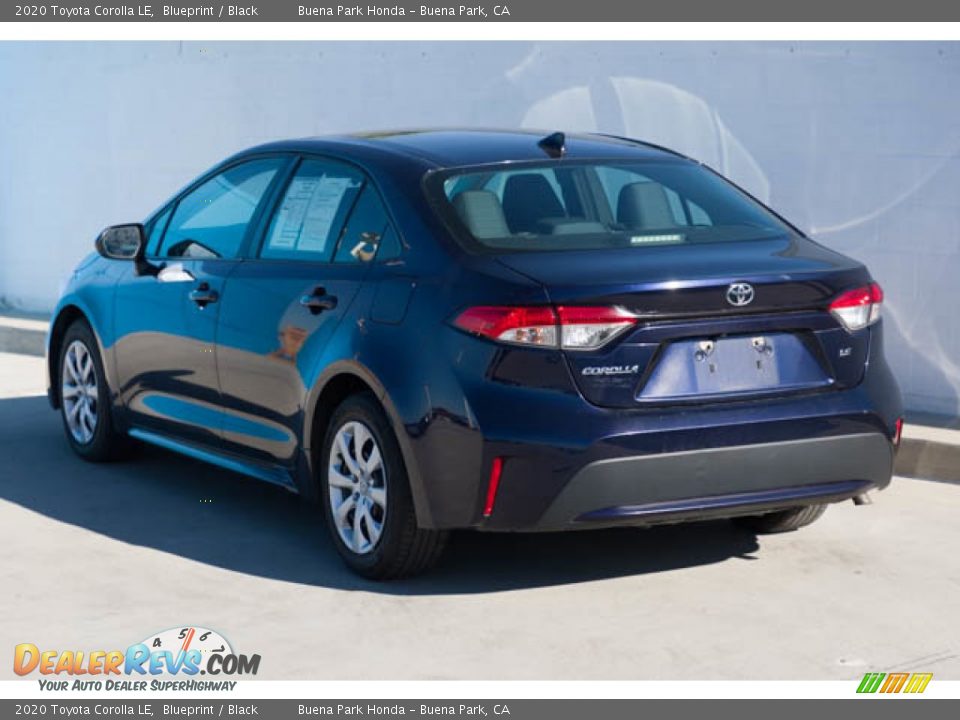 2020 Toyota Corolla LE Blueprint / Black Photo #2