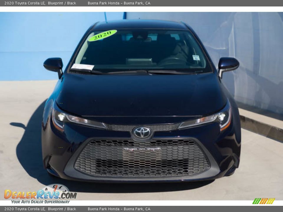 2020 Toyota Corolla LE Blueprint / Black Photo #7