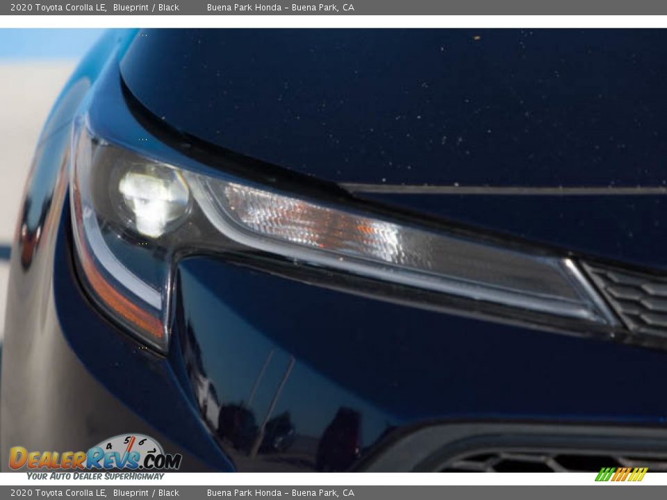 2020 Toyota Corolla LE Blueprint / Black Photo #8