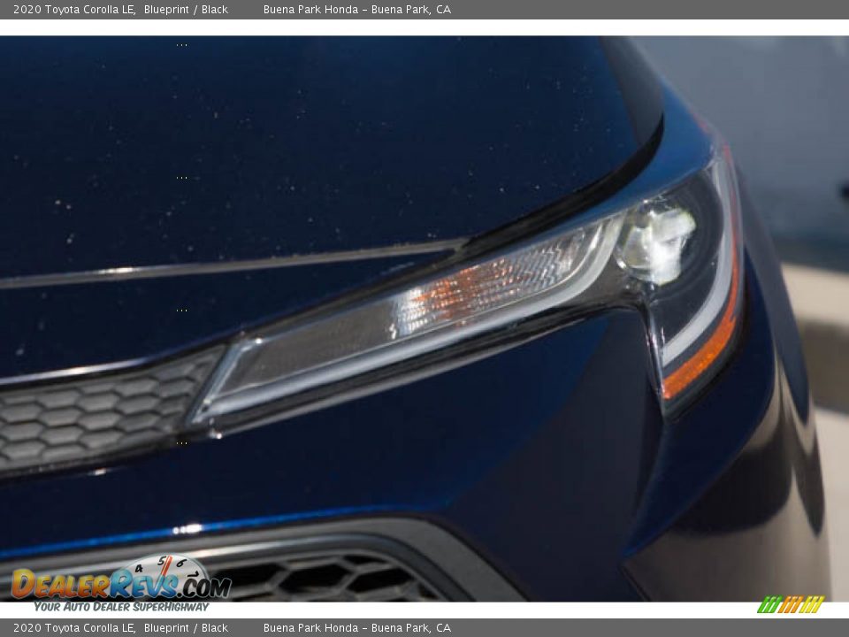 2020 Toyota Corolla LE Blueprint / Black Photo #9