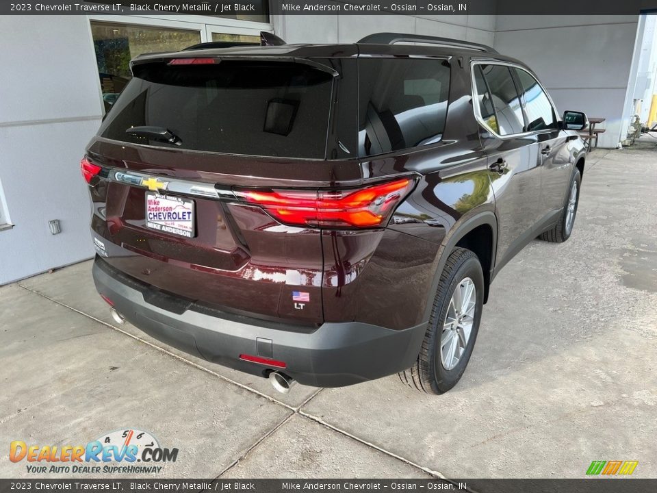 2023 Chevrolet Traverse LT Black Cherry Metallic / Jet Black Photo #7