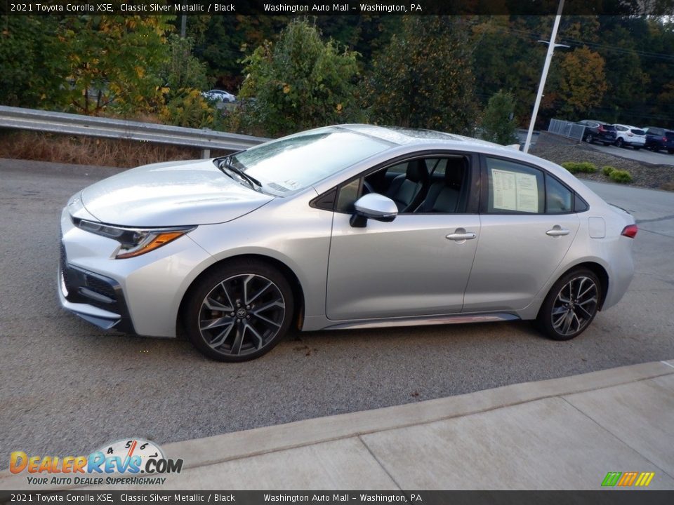 Classic Silver Metallic 2021 Toyota Corolla XSE Photo #6