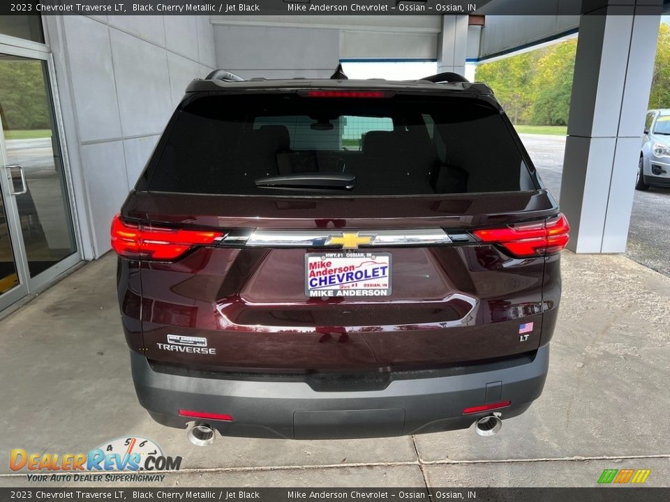 2023 Chevrolet Traverse LT Black Cherry Metallic / Jet Black Photo #8