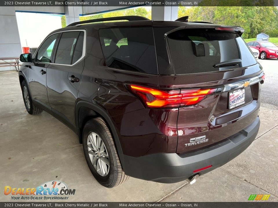 2023 Chevrolet Traverse LT Black Cherry Metallic / Jet Black Photo #10