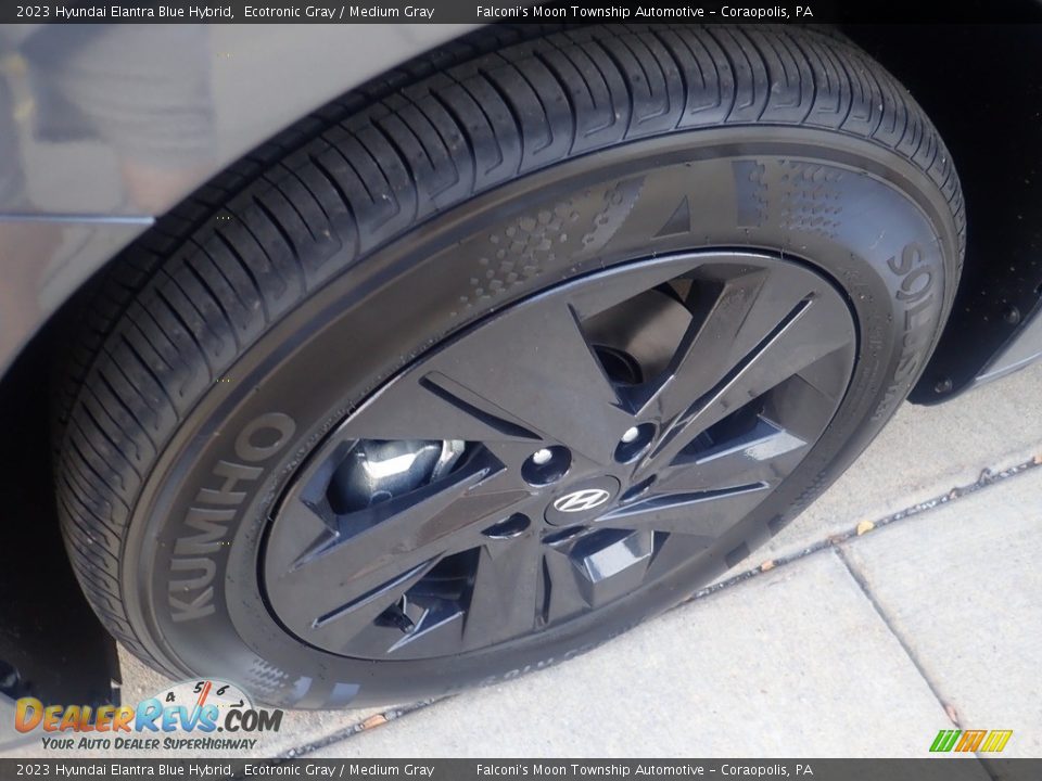 2023 Hyundai Elantra Blue Hybrid Wheel Photo #10