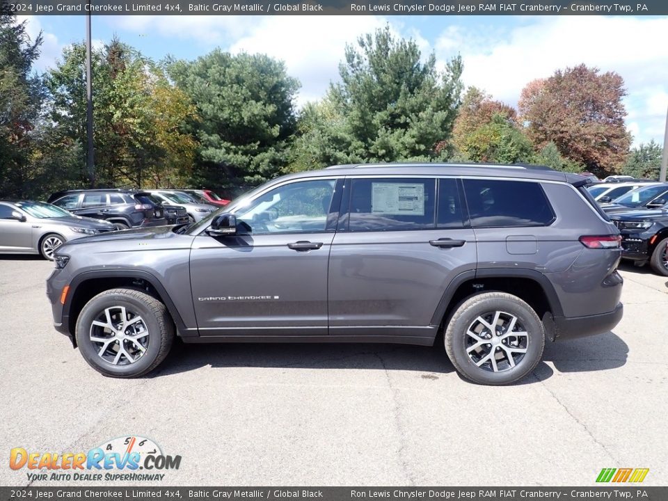 Baltic Gray Metallic 2024 Jeep Grand Cherokee L Limited 4x4 Photo #2