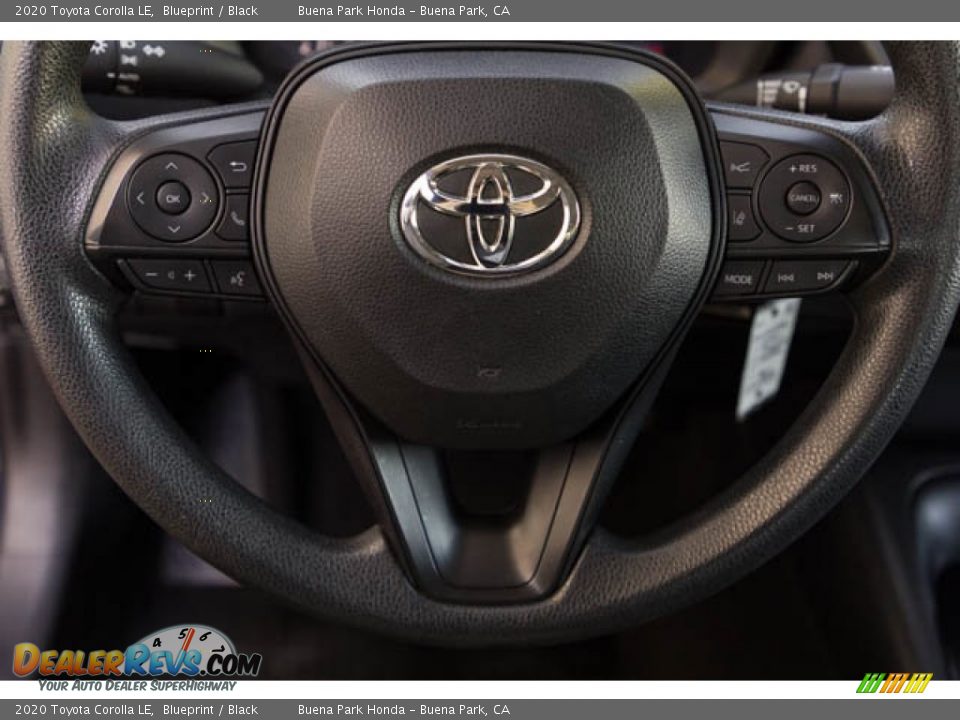 2020 Toyota Corolla LE Blueprint / Black Photo #15