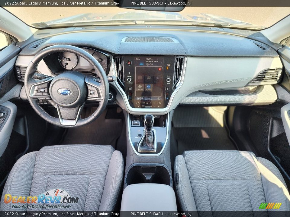 Titanium Gray Interior - 2022 Subaru Legacy Premium Photo #13