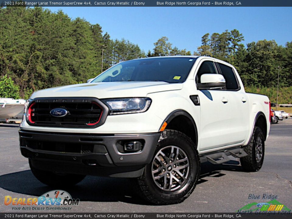 Front 3/4 View of 2021 Ford Ranger Lariat Tremor SuperCrew 4x4 Photo #1