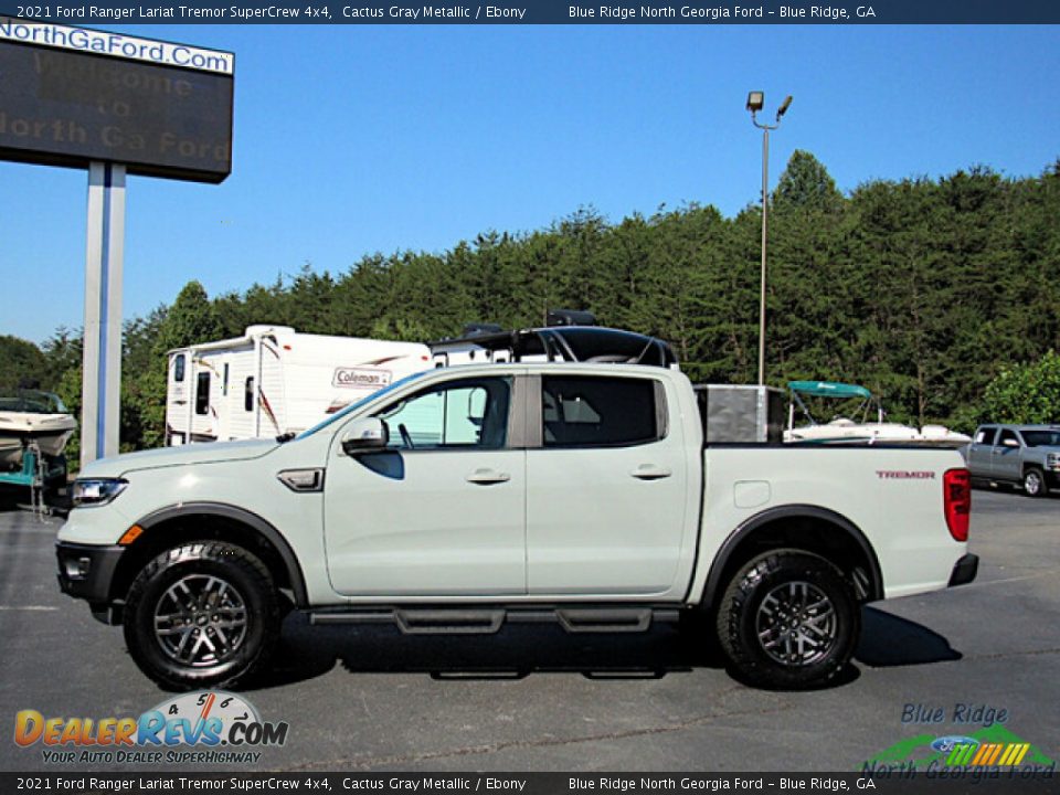 Cactus Gray Metallic 2021 Ford Ranger Lariat Tremor SuperCrew 4x4 Photo #2