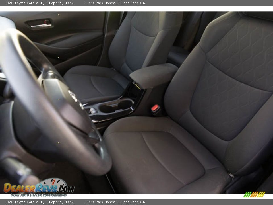 2020 Toyota Corolla LE Blueprint / Black Photo #19