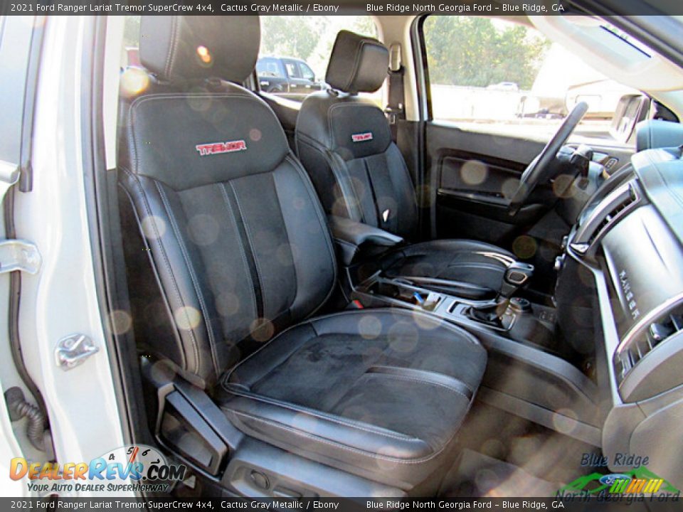 Front Seat of 2021 Ford Ranger Lariat Tremor SuperCrew 4x4 Photo #12