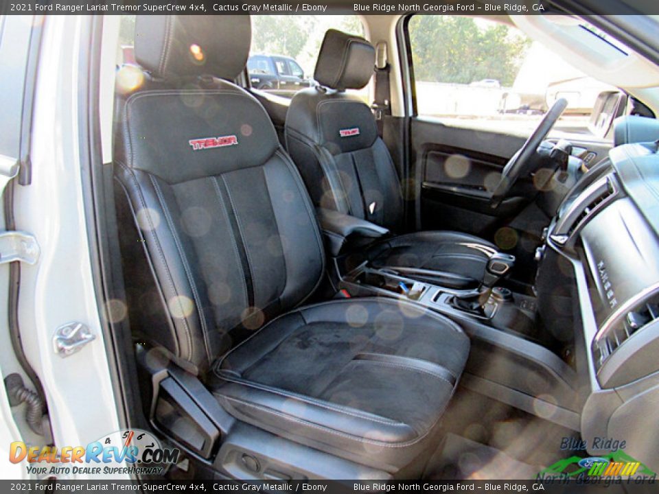 Front Seat of 2021 Ford Ranger Lariat Tremor SuperCrew 4x4 Photo #12