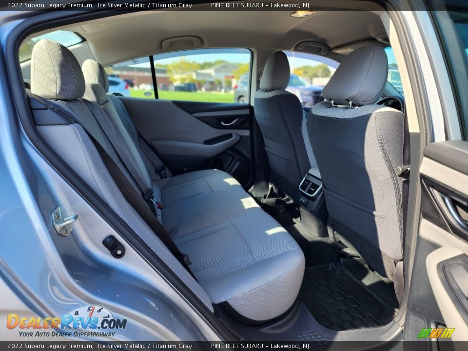Rear Seat of 2022 Subaru Legacy Premium Photo #26