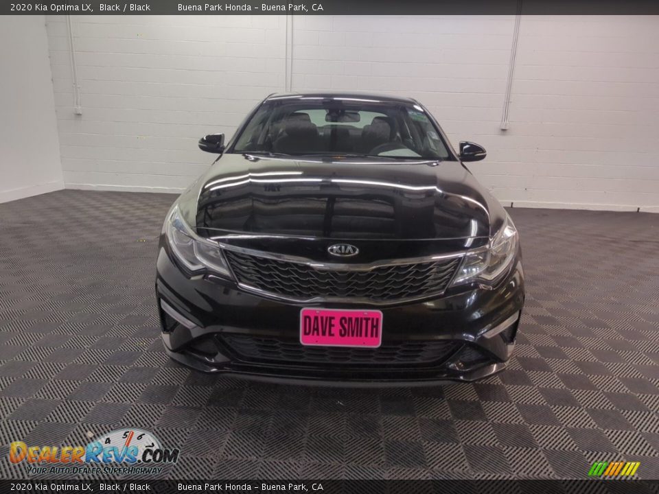 2020 Kia Optima LX Black / Black Photo #6