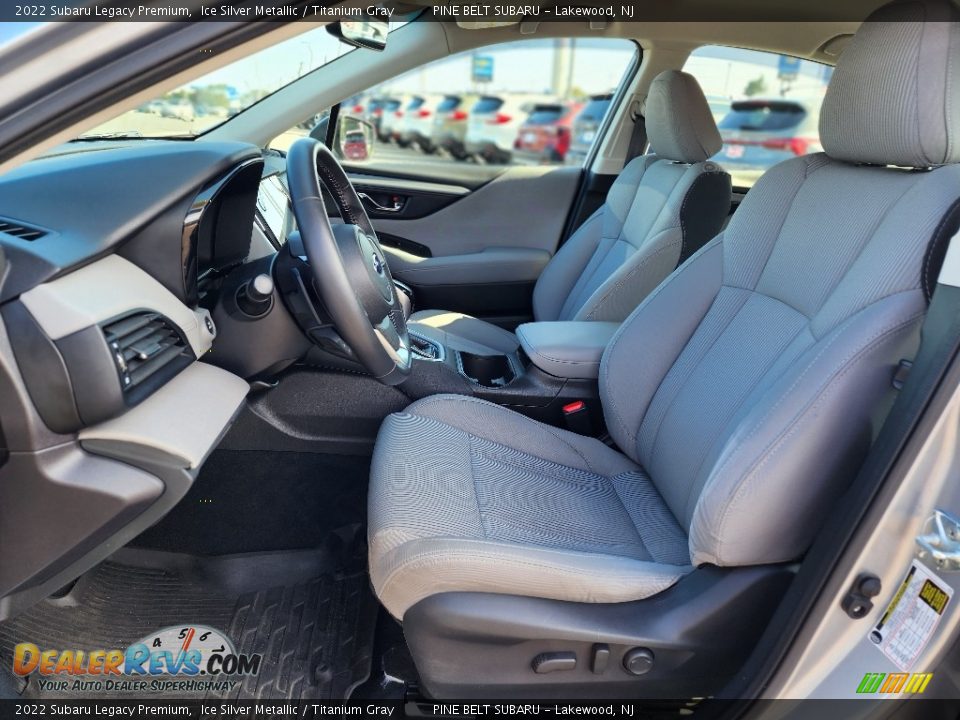Front Seat of 2022 Subaru Legacy Premium Photo #30
