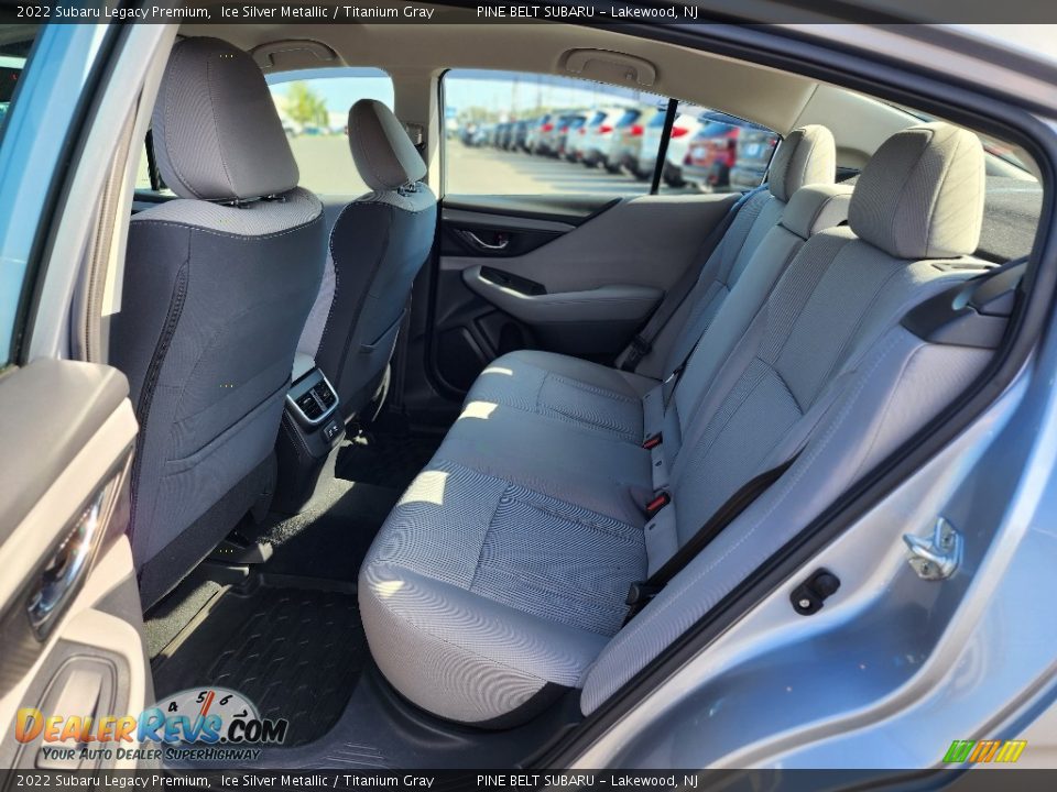 Rear Seat of 2022 Subaru Legacy Premium Photo #31