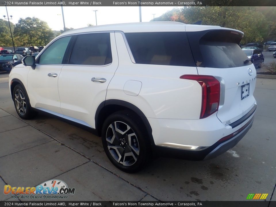 2024 Hyundai Palisade Limited AWD Hyper White / Black Photo #5