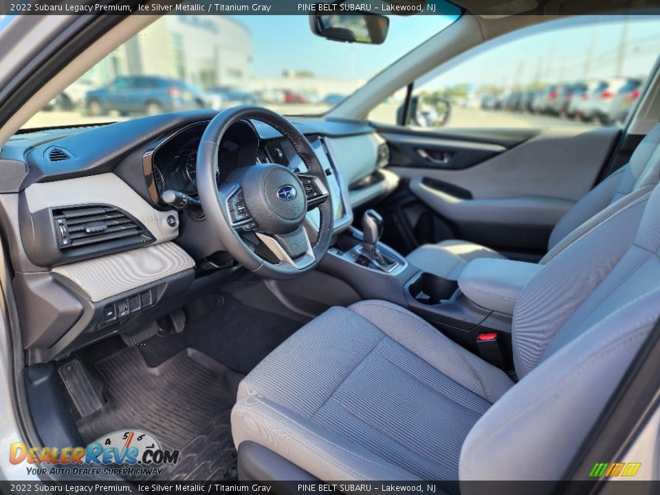 Titanium Gray Interior - 2022 Subaru Legacy Premium Photo #33