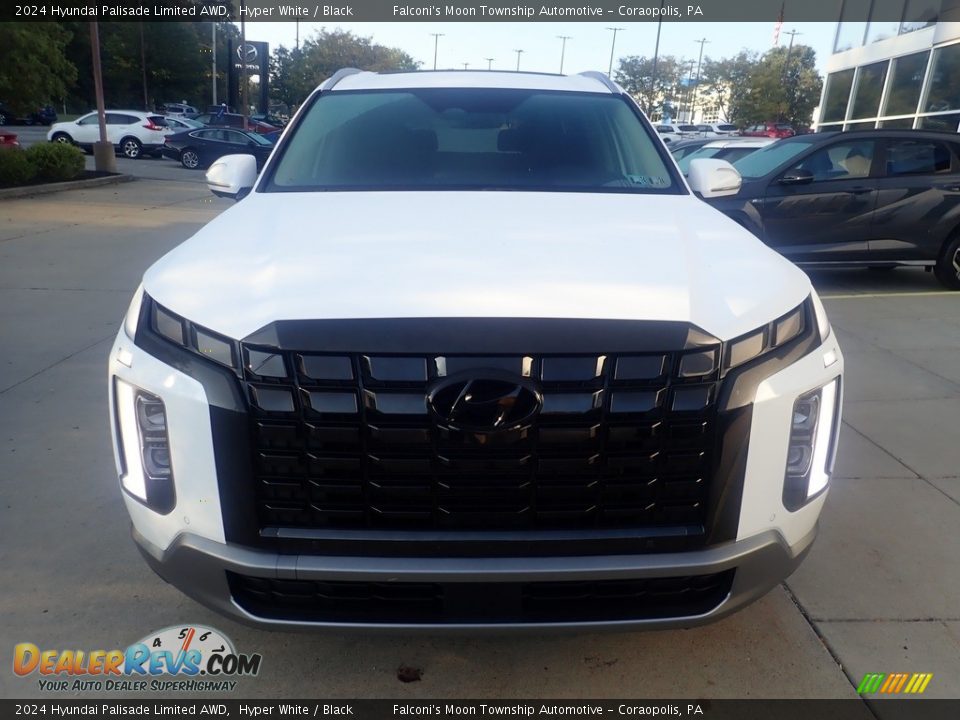 2024 Hyundai Palisade Limited AWD Hyper White / Black Photo #8