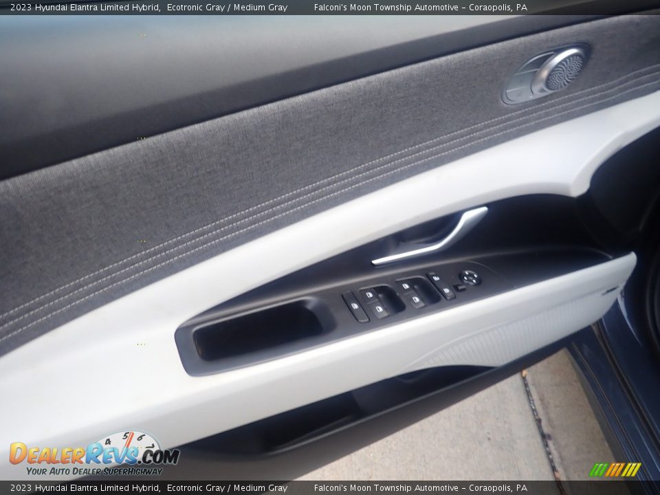2023 Hyundai Elantra Limited Hybrid Ecotronic Gray / Medium Gray Photo #14