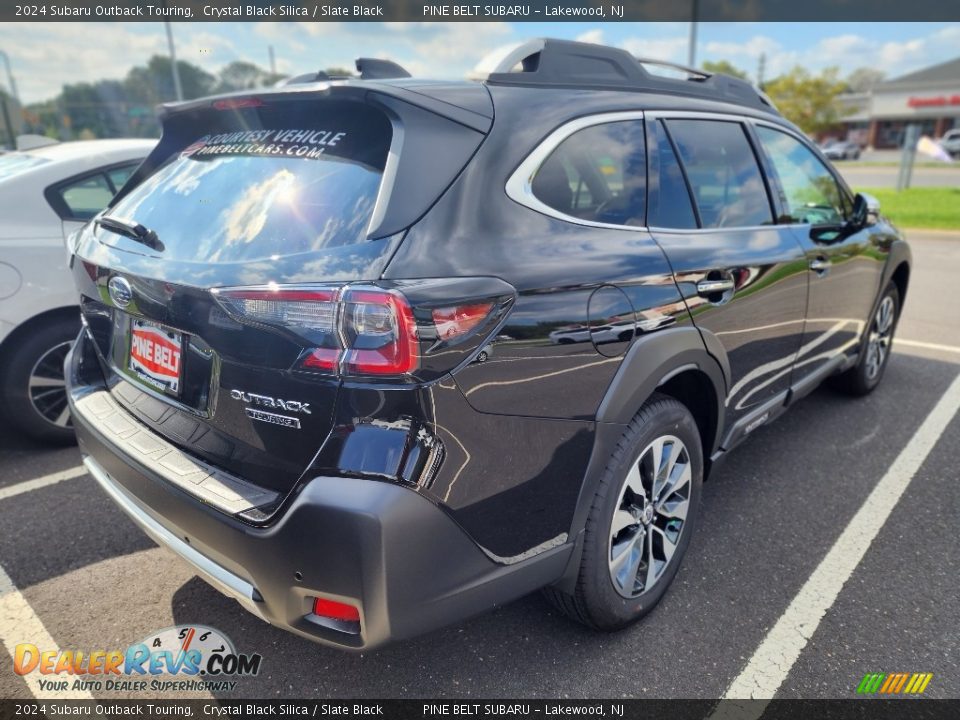 2024 Subaru Outback Touring Crystal Black Silica / Slate Black Photo #3