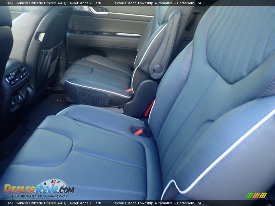 Rear Seat of 2024 Hyundai Palisade Limited AWD Photo #11