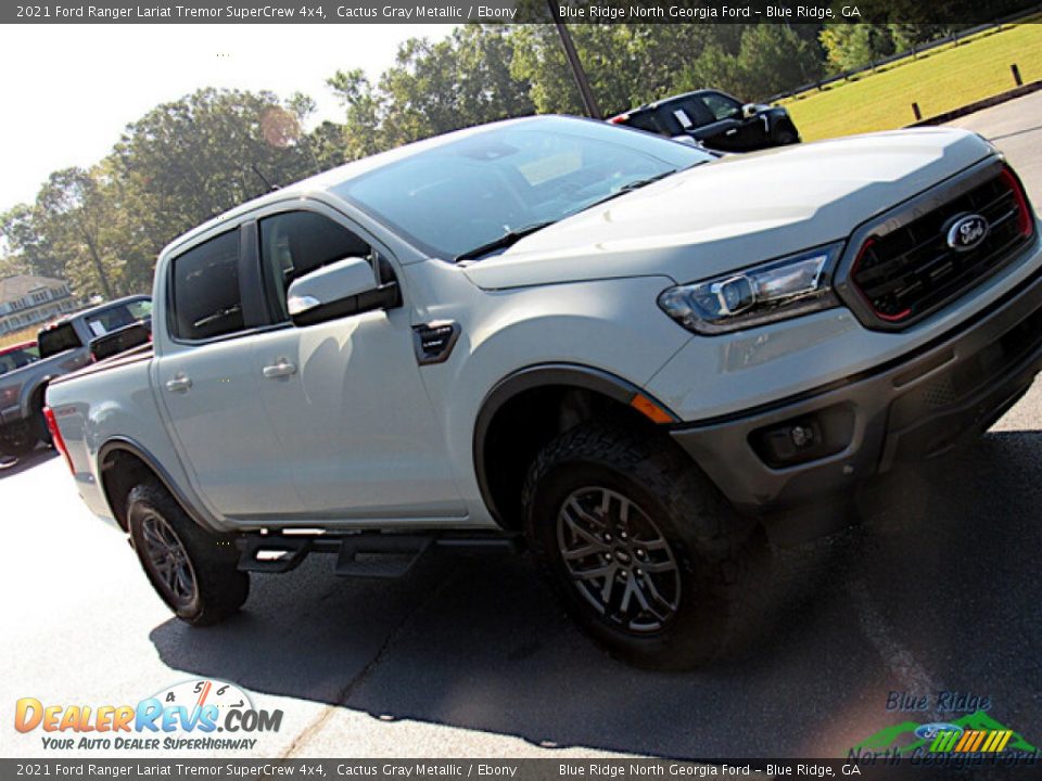 2021 Ford Ranger Lariat Tremor SuperCrew 4x4 Cactus Gray Metallic / Ebony Photo #26