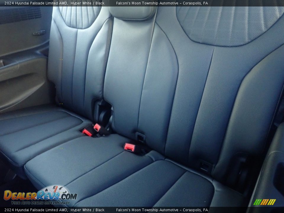Rear Seat of 2024 Hyundai Palisade Limited AWD Photo #12