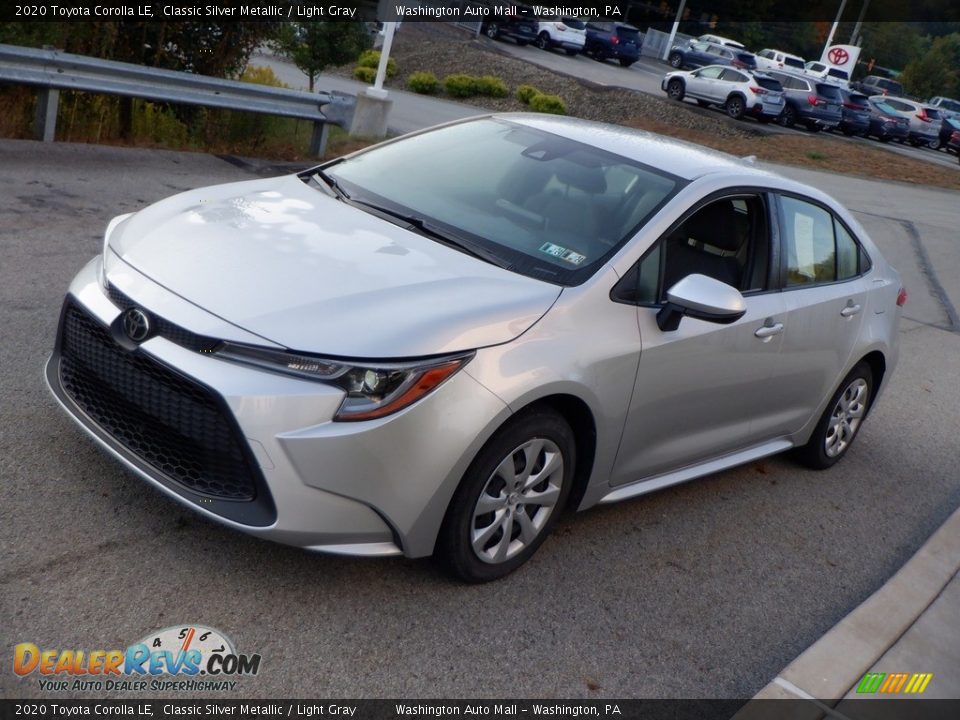 Classic Silver Metallic 2020 Toyota Corolla LE Photo #4