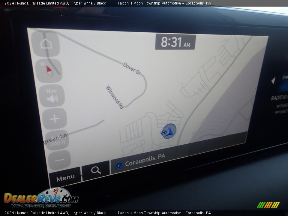 Navigation of 2024 Hyundai Palisade Limited AWD Photo #16