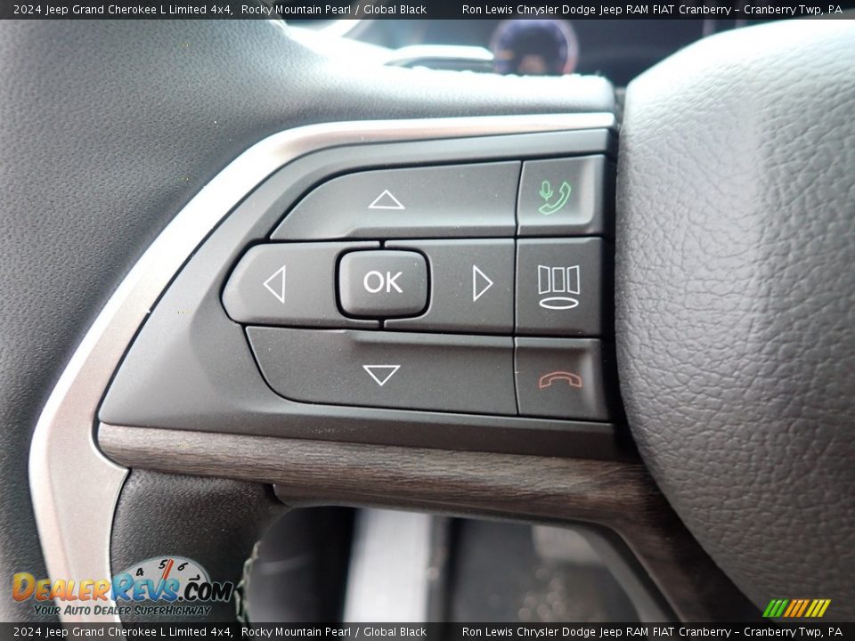 2024 Jeep Grand Cherokee L Limited 4x4 Steering Wheel Photo #16