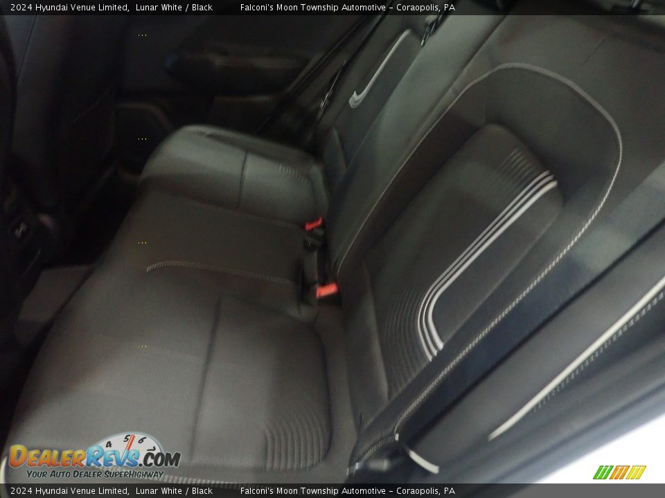 Rear Seat of 2024 Hyundai Venue Limited Photo #12