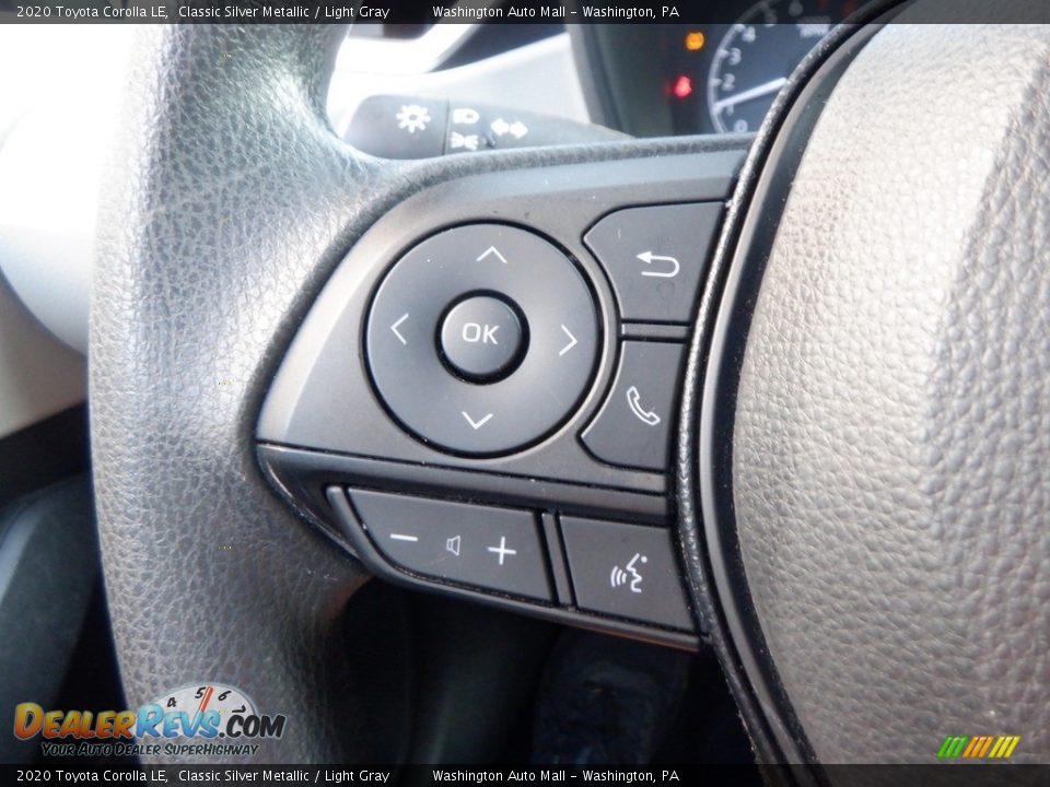 2020 Toyota Corolla LE Steering Wheel Photo #22