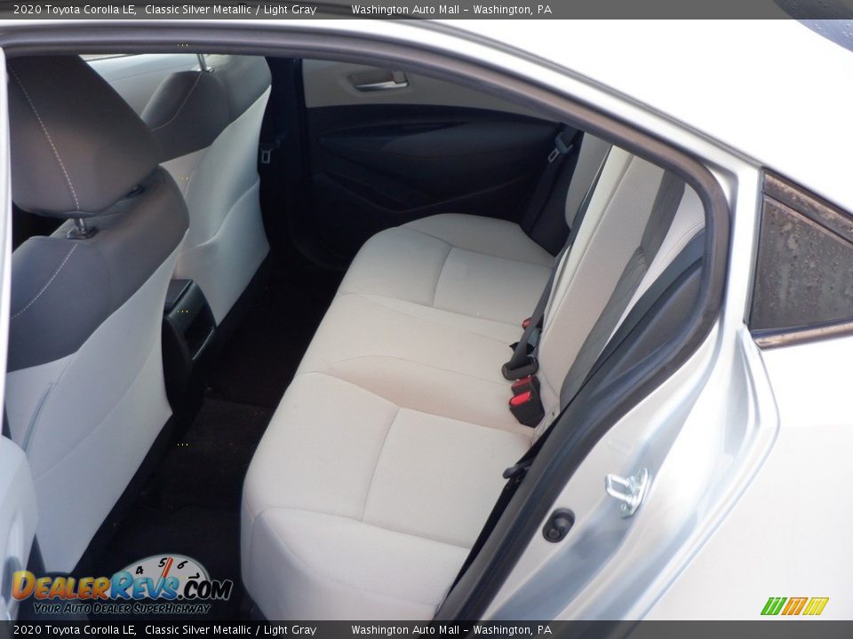 Rear Seat of 2020 Toyota Corolla LE Photo #25