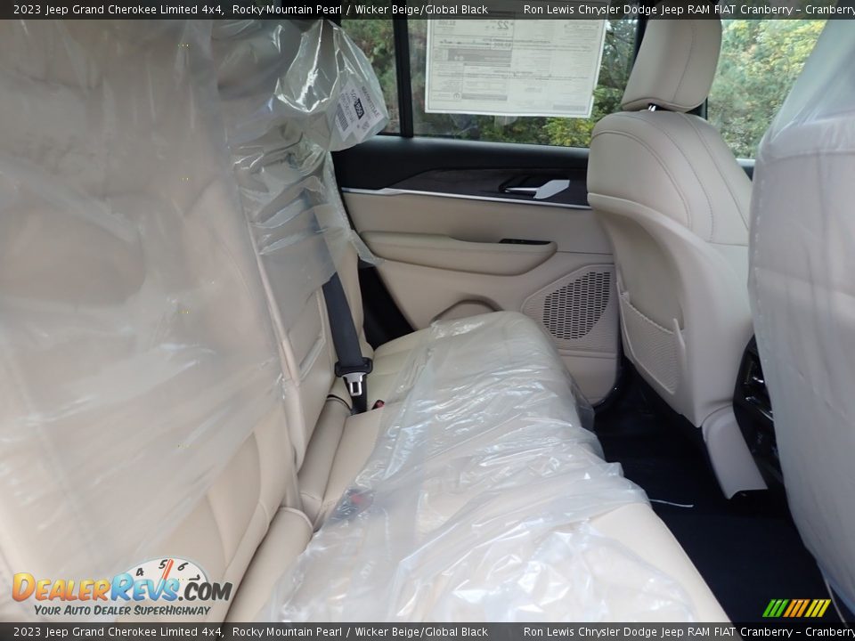 Rear Seat of 2023 Jeep Grand Cherokee Limited 4x4 Photo #10