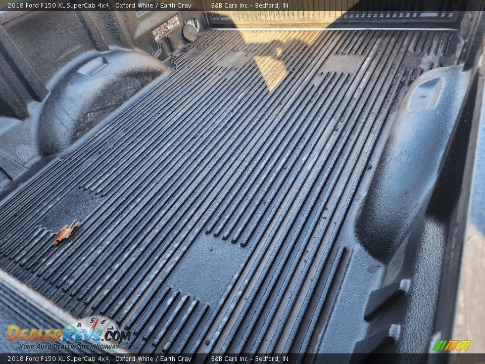 2018 Ford F150 XL SuperCab 4x4 Oxford White / Earth Gray Photo #11