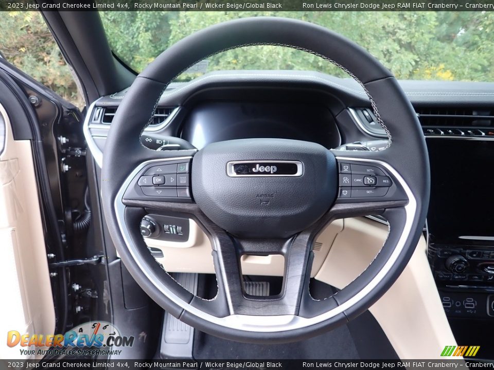 2023 Jeep Grand Cherokee Limited 4x4 Steering Wheel Photo #16