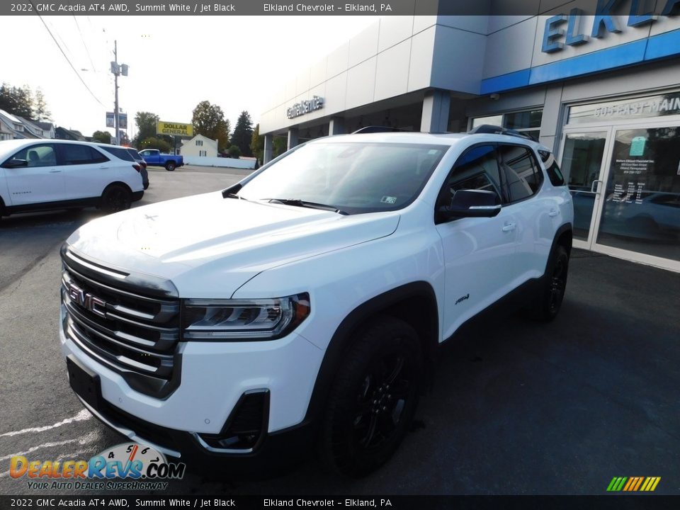 2022 GMC Acadia AT4 AWD Summit White / Jet Black Photo #8