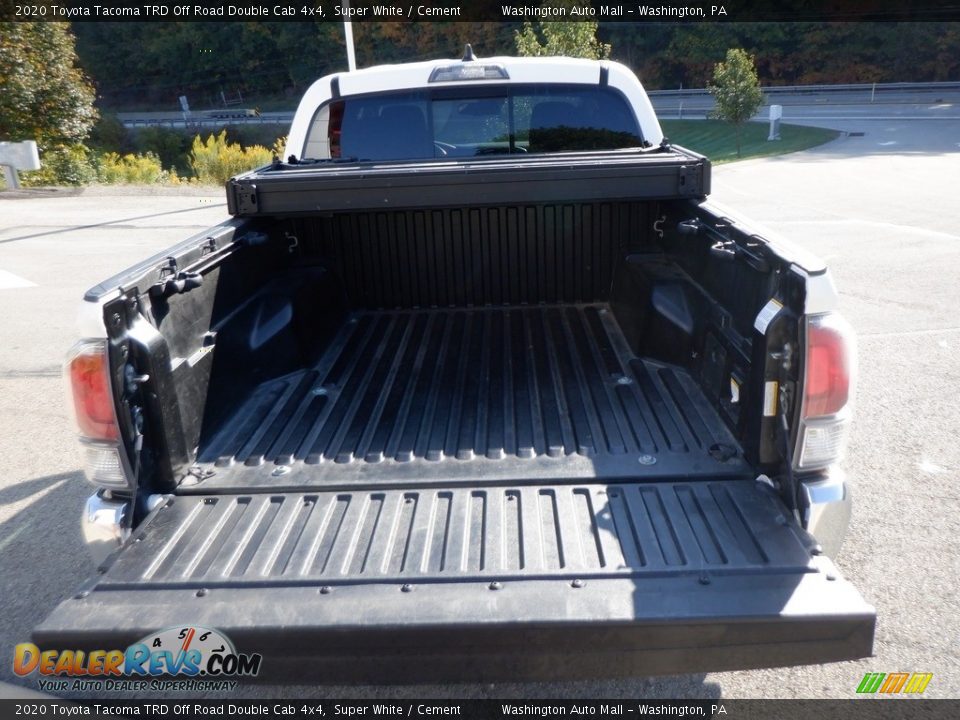 2020 Toyota Tacoma TRD Off Road Double Cab 4x4 Super White / Cement Photo #13