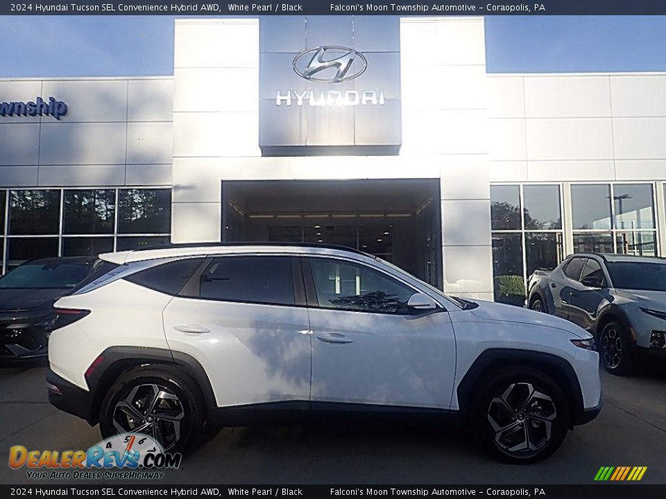 2024 Hyundai Tucson SEL Convenience Hybrid AWD White Pearl / Black Photo #1