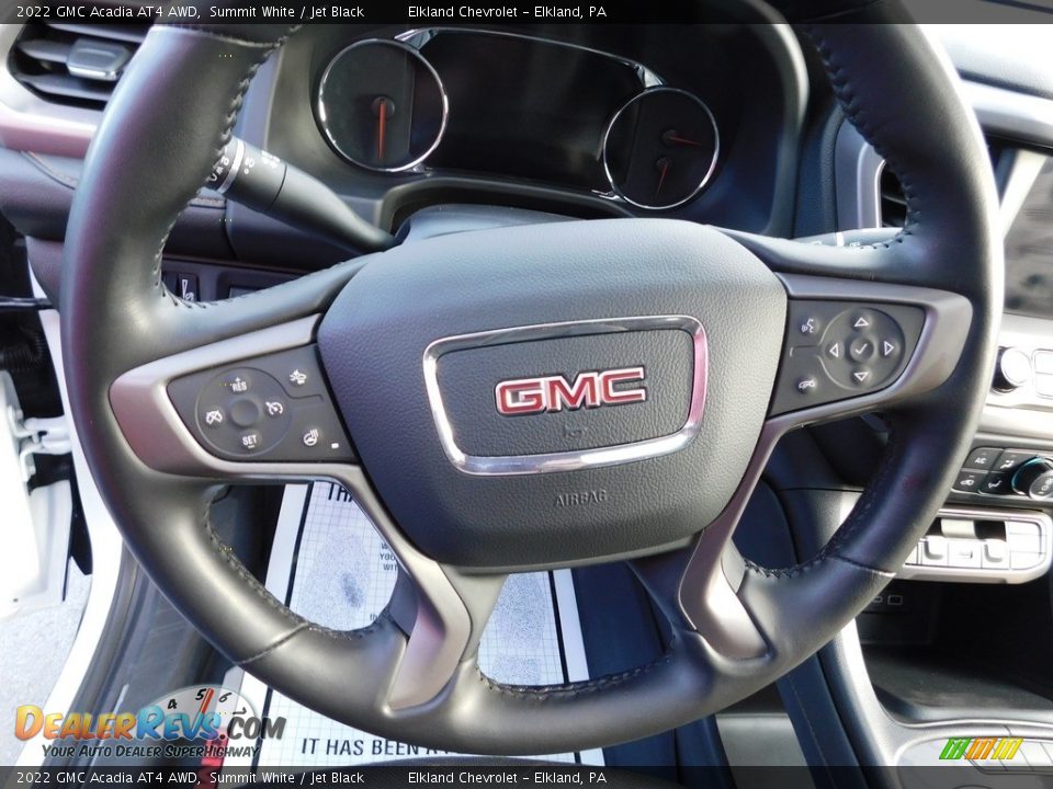 2022 GMC Acadia AT4 AWD Steering Wheel Photo #24