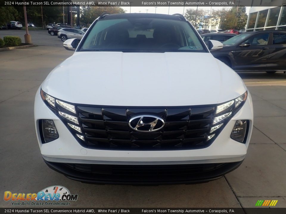 2024 Hyundai Tucson SEL Convenience Hybrid AWD White Pearl / Black Photo #8