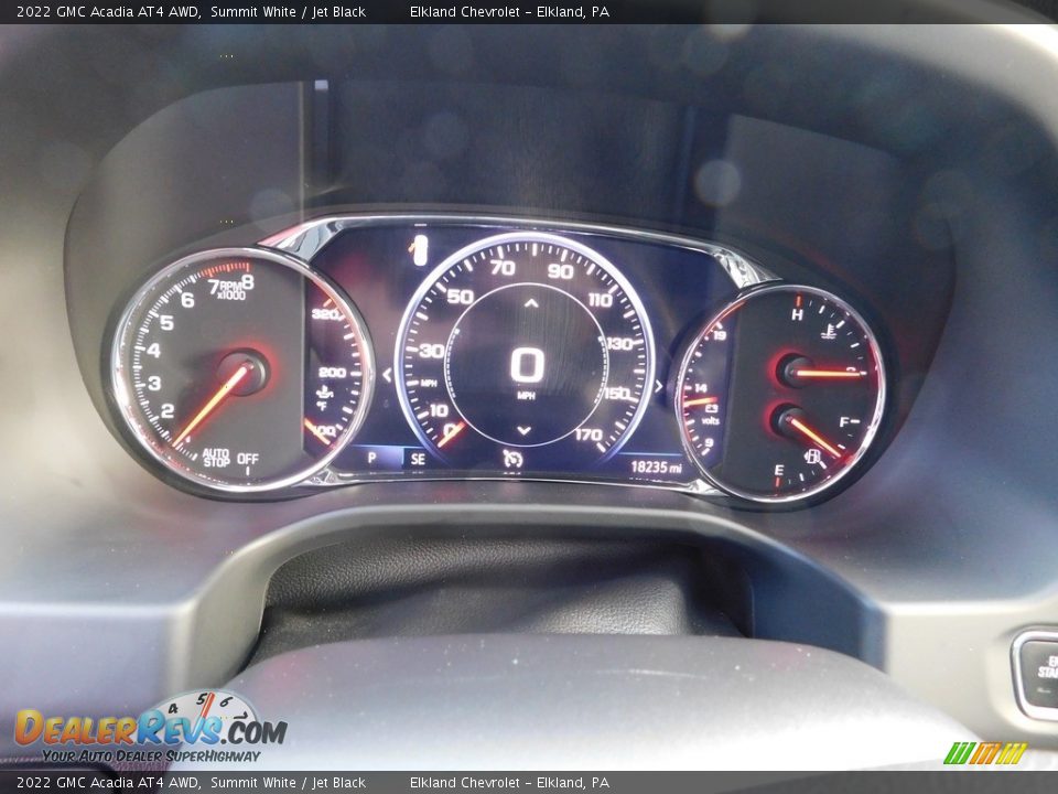 2022 GMC Acadia AT4 AWD Gauges Photo #29