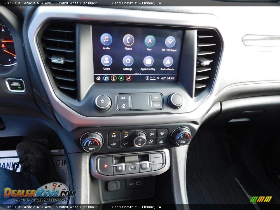 Controls of 2022 GMC Acadia AT4 AWD Photo #30