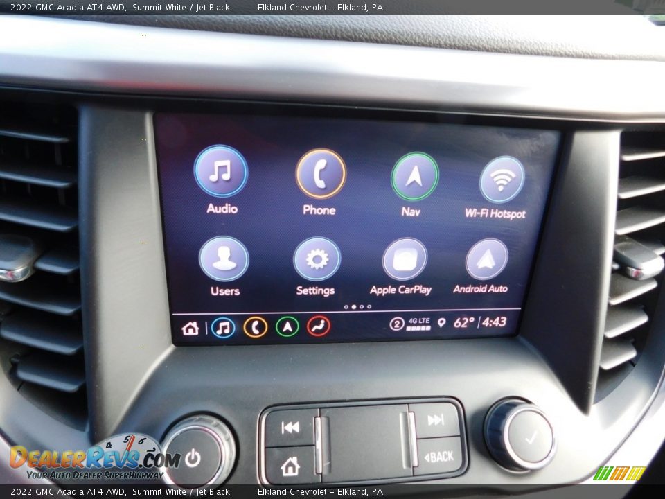 Controls of 2022 GMC Acadia AT4 AWD Photo #31