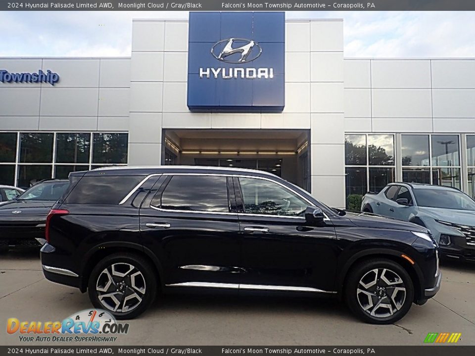 Moonlight Cloud 2024 Hyundai Palisade Limited AWD Photo #1