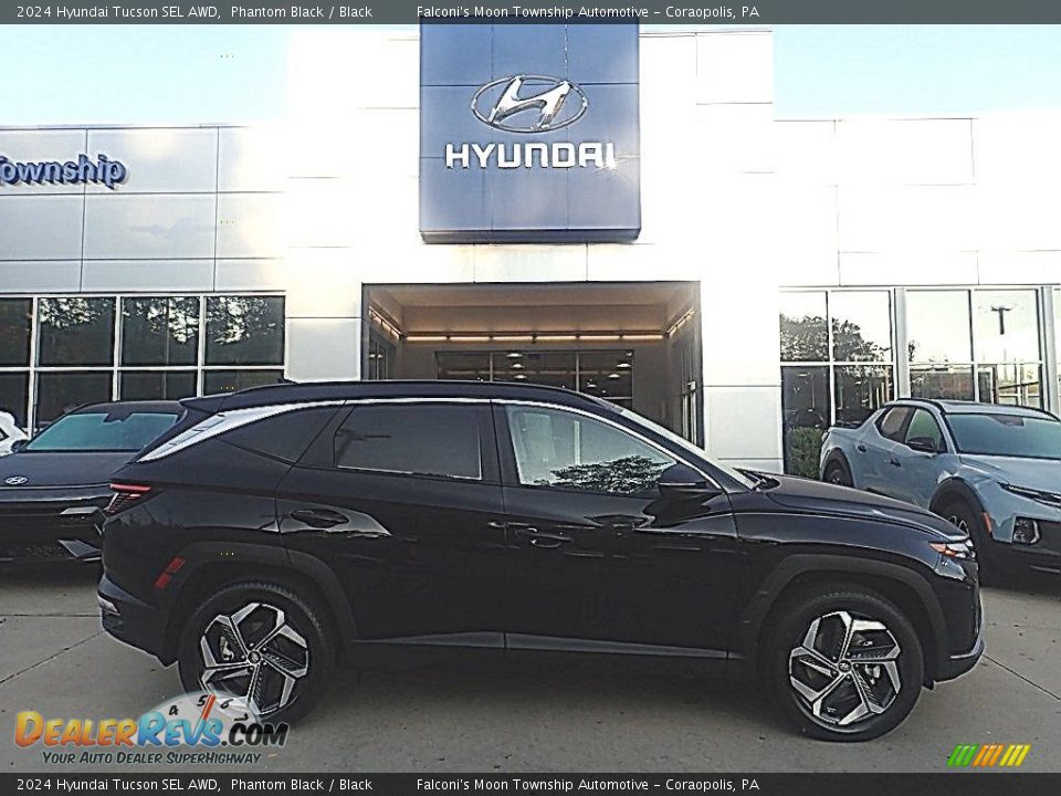 2024 Hyundai Tucson SEL AWD Phantom Black / Black Photo #1