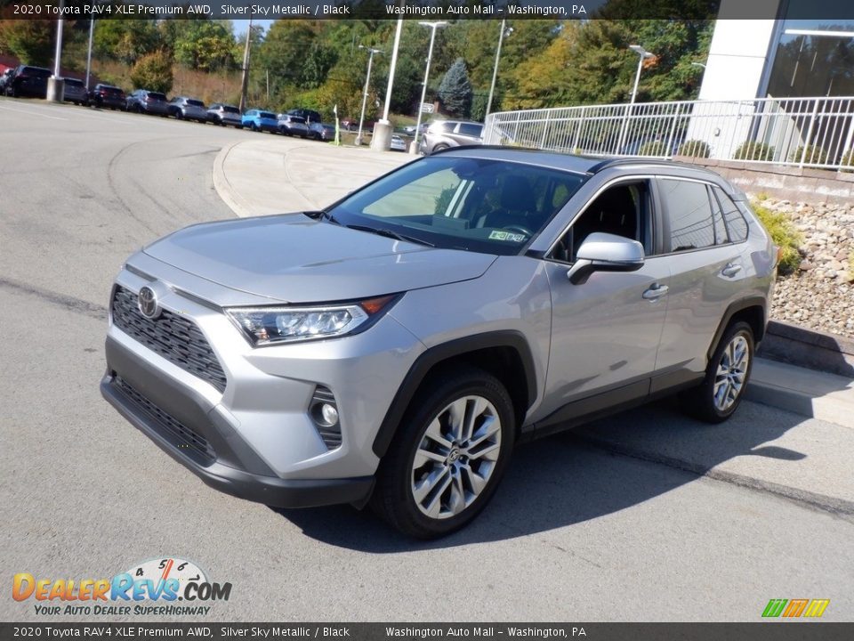 2020 Toyota RAV4 XLE Premium AWD Silver Sky Metallic / Black Photo #6