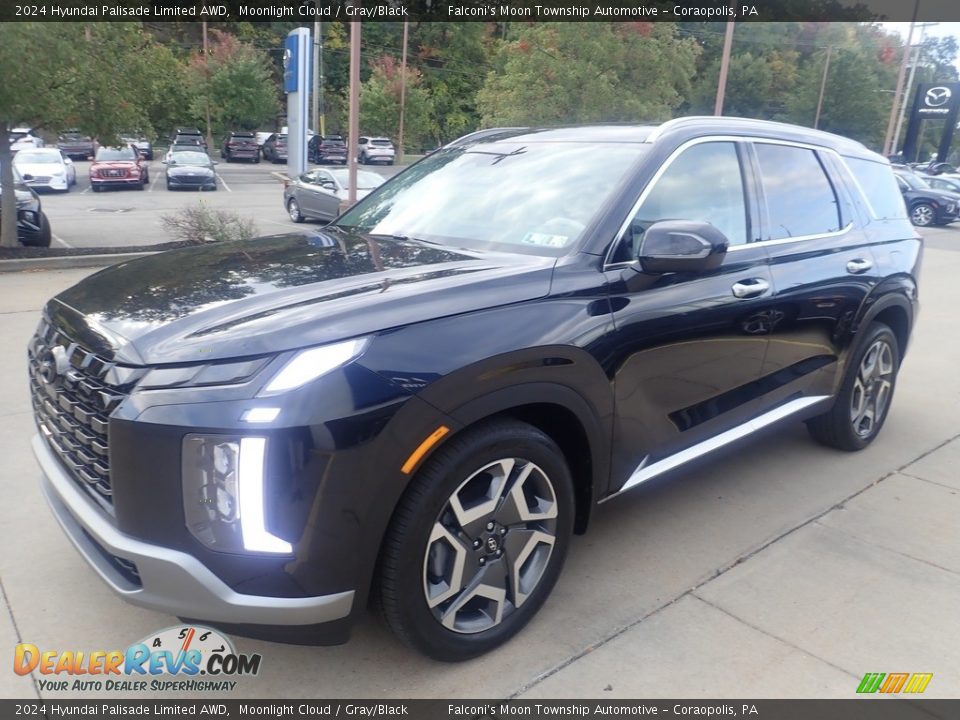 Front 3/4 View of 2024 Hyundai Palisade Limited AWD Photo #7